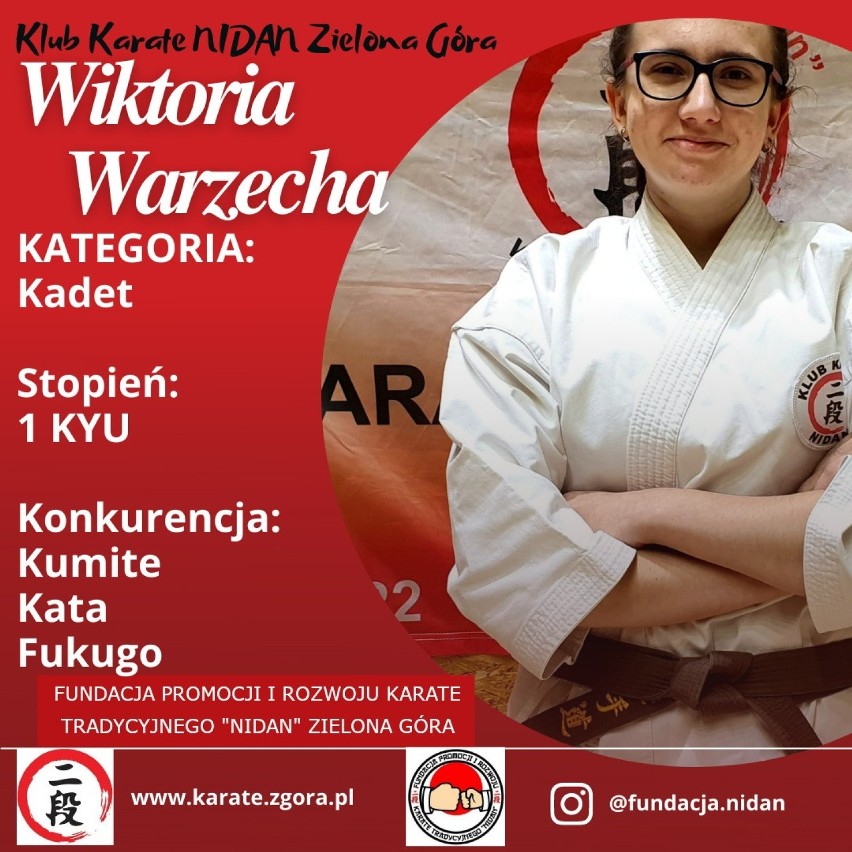 24 sportowców Klubu Karate NIDAN Zielona Góra weźmie udział...