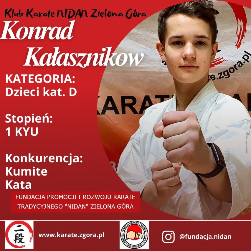 24 sportowców Klubu Karate NIDAN Zielona Góra weźmie udział...