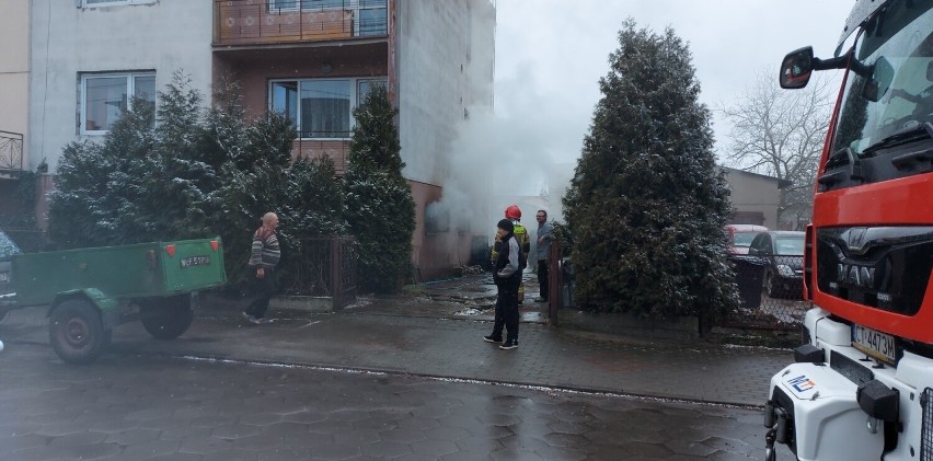 Pożar w kotłowni w Aleksandrowie Kujawskim. Zapaliły się...