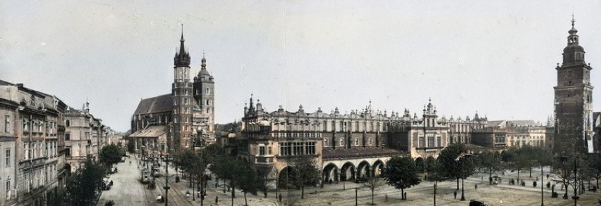 Rynek Główny - panorama.
