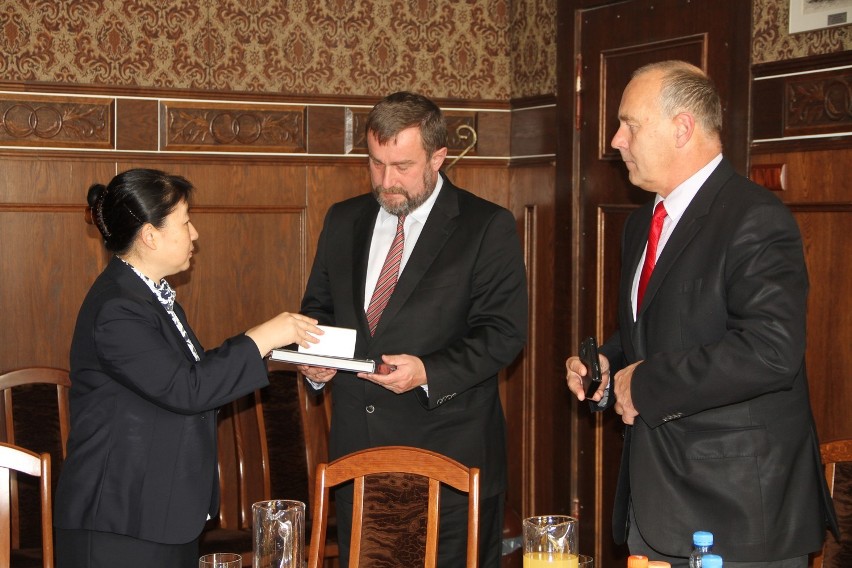 Konsul generalny Chińskiej Republiki Ludowej z wizytą w Tczewie