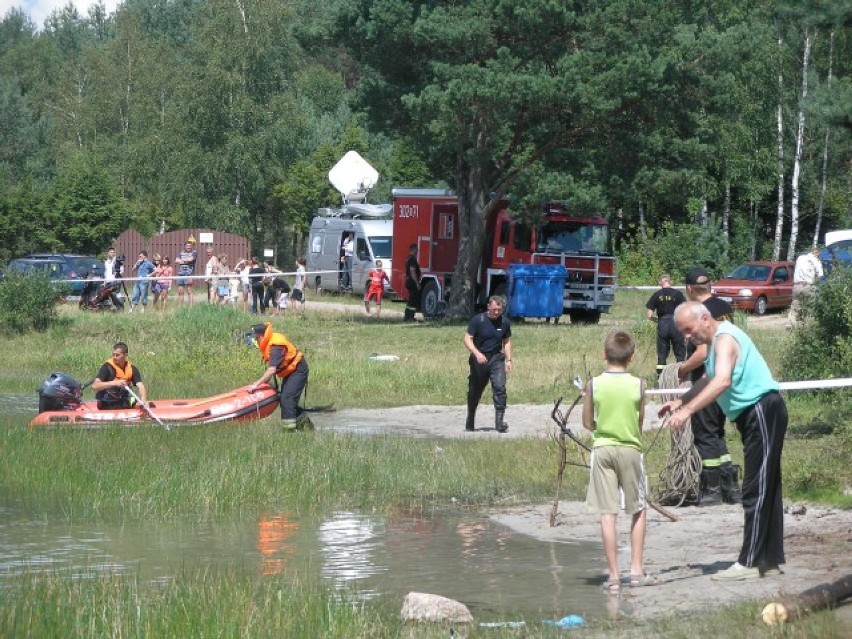 Jezioro Morzyc - tu w 2011 roku utonęła matka z córką