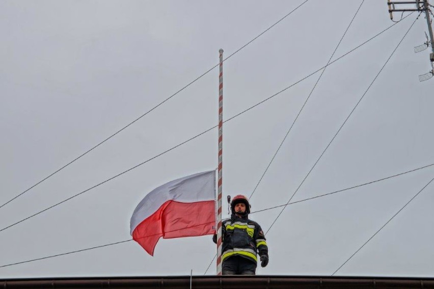 Krotoszyn: Dzień Flagi w PSP Krotoszyn [ZDJĘCIA]