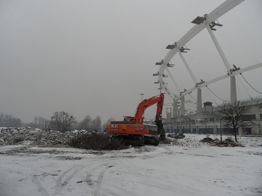 Rozbiórka stacji Stadion Śląski we wtorek i w środę