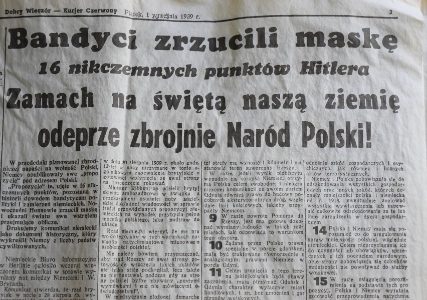 Wielkie tytuły na pierwszych stronach polskich gazet w...