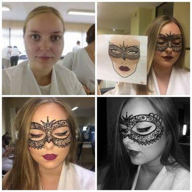 Zobaczcie i oceńcie makijaże artystyczne, które wykonały studentki III roku kosmetologii z Państwowej Wyższej Szkoły Zawodowej w Wałbrzychu
