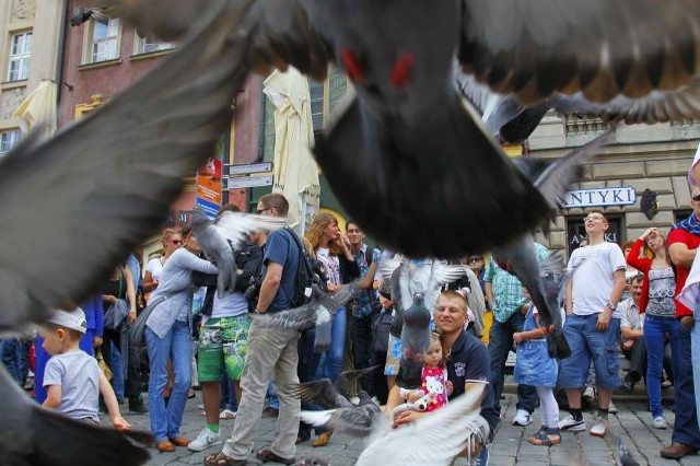 Tłumy na poznańskim Starym Rynku