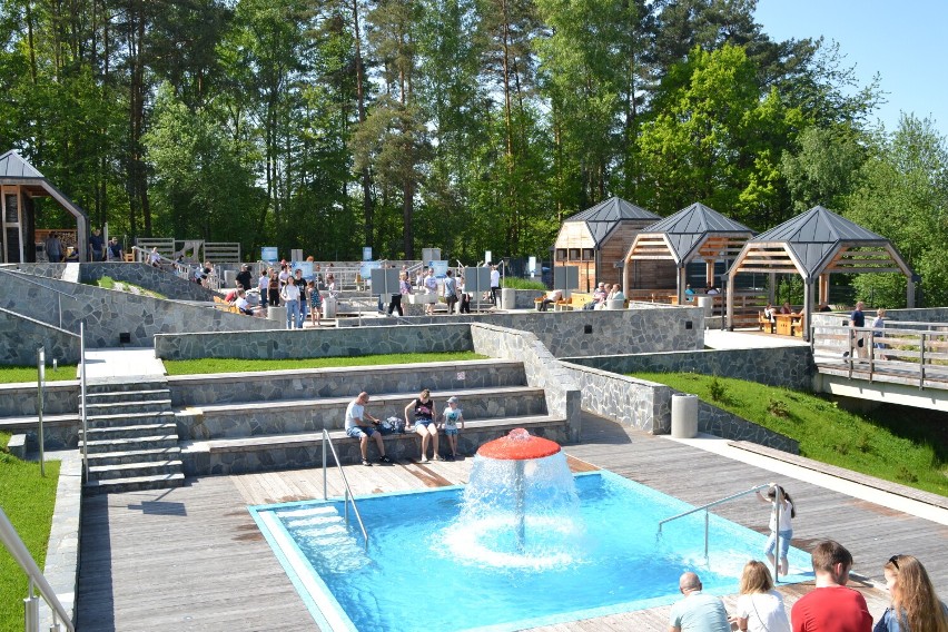 Park Zdrojowy w Ciężkowicach został otwarty dwa lata temu,...