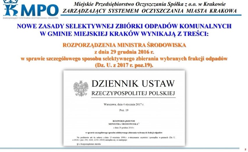 Kraków. Nowy system segregacji śmieci z problemami
