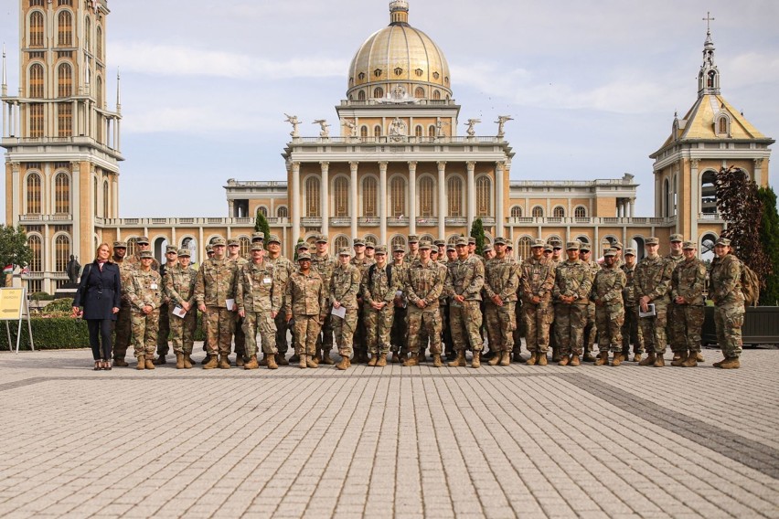  Amerykańscy żołnierze odwiedzili Sanktuarium w Licheniu