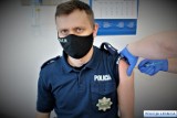Kolejni policjanci z Legnicy zostali zaszczepieni