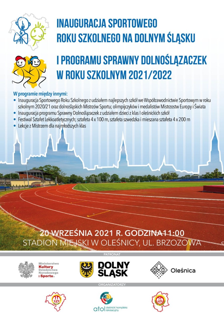 Oleśnica. Wkrótce Dolnośląska Inauguracja Sportowego Roku Szkolnego