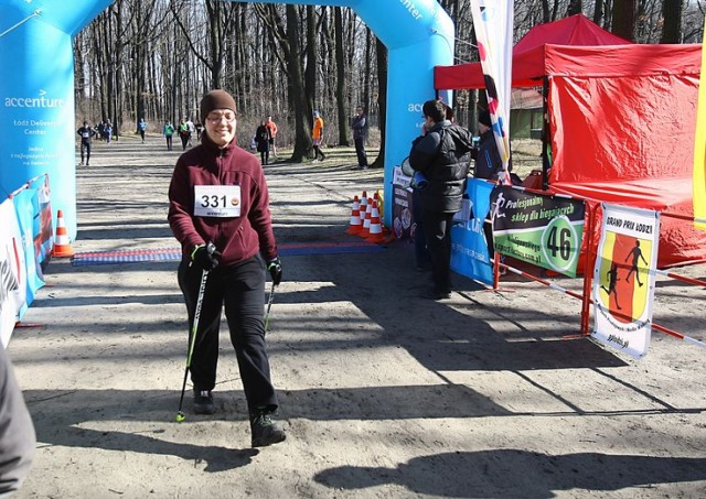 Ostatnie zimowe Grand Prix Łodzi 2014 w biegach przełajowych i nordic walking