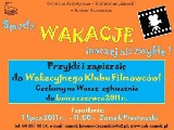 Wakacyjny Klub FIlmowców zaprasza na Zamek w Krośnie Odrzańskim