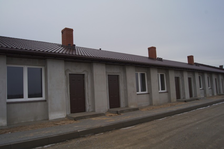 Budowa domu socjalnego w Wieluniu z poślizgiem