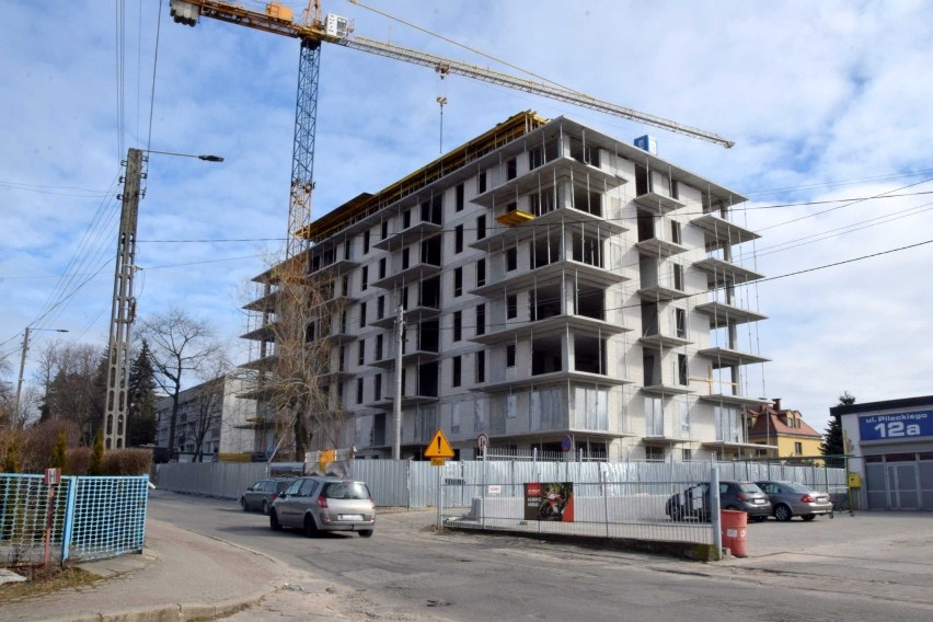 City Park Apartament powstaje w Starachowicach. Właśnie mija rok od rozpoczęcia budowy. Jak teraz wygląda budynek? Zobacz zdjęcia