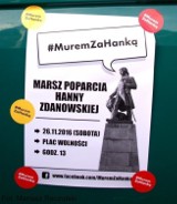 "Murem za Hanką" - Marsz poparcia Hanny Zdanowskiej [zdjęcia]