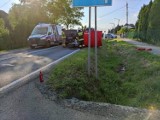 Bulowice. Wypadek samochodu i motoroweru na DK 52. Trwa reanimacja motorowerzysty. Droga zablokowana, są objazdy