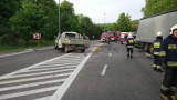 Wypadek w Luzinie. Droga krajowa nr 6 zablokowana trzy godziny [ZDJĘCIA]