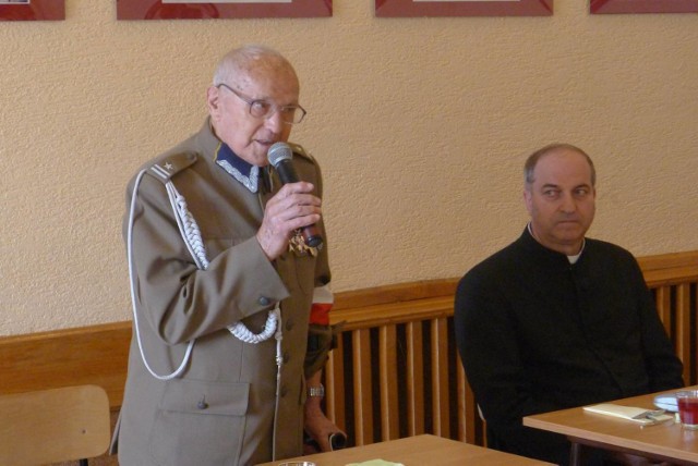 Na zdjęciu major AK Stanisław Michalczak.