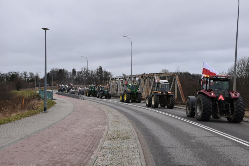 Rolnicy z powiatu starogardzkiego włączyli się do ogólnopolskiego protestu 