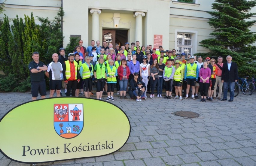 Powiatowy rajd rowerowy Kościan - Lubiń