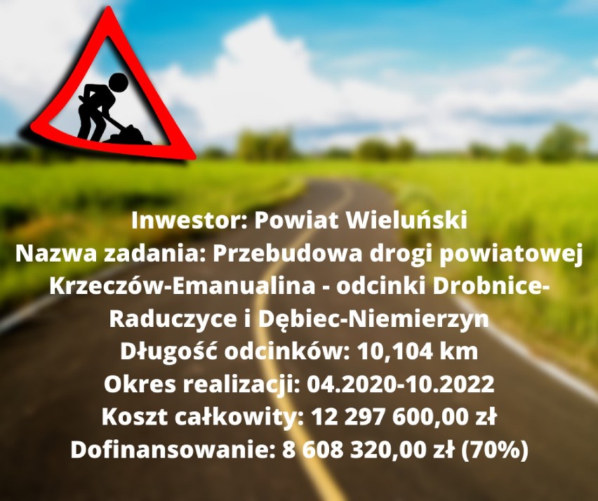 Miliony na drogi w powiatach wieluńskim, pajęczańskim i wieruszowskim. Nowe rozdanie dotacji z Funduszu Dróg Samorządowych