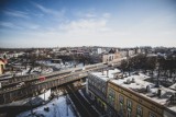 Chorzów z lotu ptaka zimą 2021. Zobaczcie piękne panoramy miasta w obiektywie Marzeny Bugały, fotoreporterki DZ