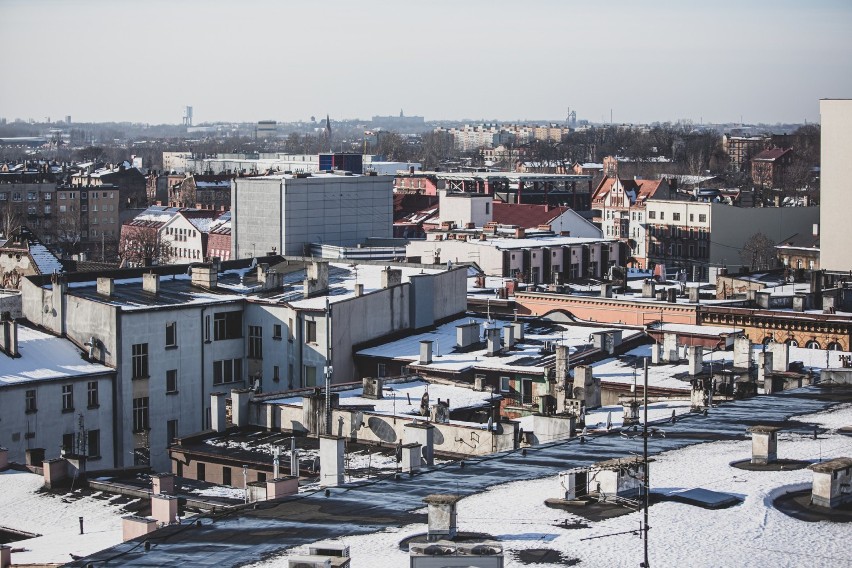 Chorzów z lotu ptaka. Piękne panoramy miasta w obiektywie...