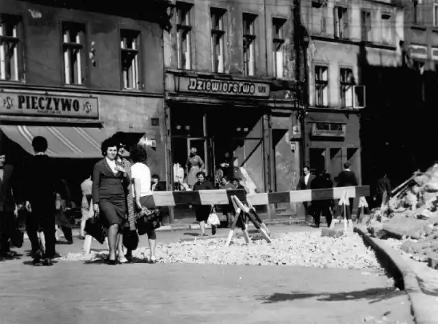 Życie na dzierżoniowskim rynku w czasach PRL