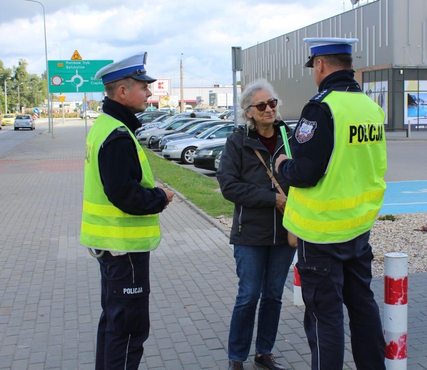 Kolejna akcja wieluńskiej policji w ramach Dni Bezpieczeństwa Ruchu Drogowego