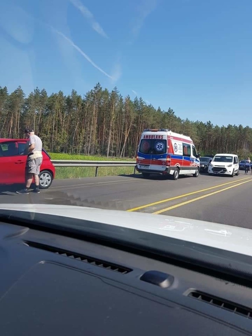 5 samochodów zderzyło się na trasie Goleniów - Szczecin
