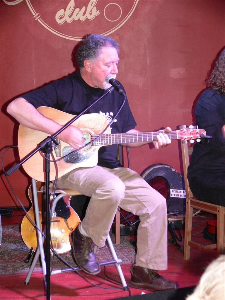 Amerykański bluesman Mike Greene zagrał koncert w zduńskowolskim klubie Centrala [FOTO]