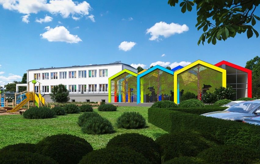 W Ciechocinku trwa rozbudowa Przedszkola Samorządowego nr 1