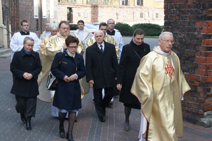 Relikwie św. Faustyny w kaliskiej katedrze