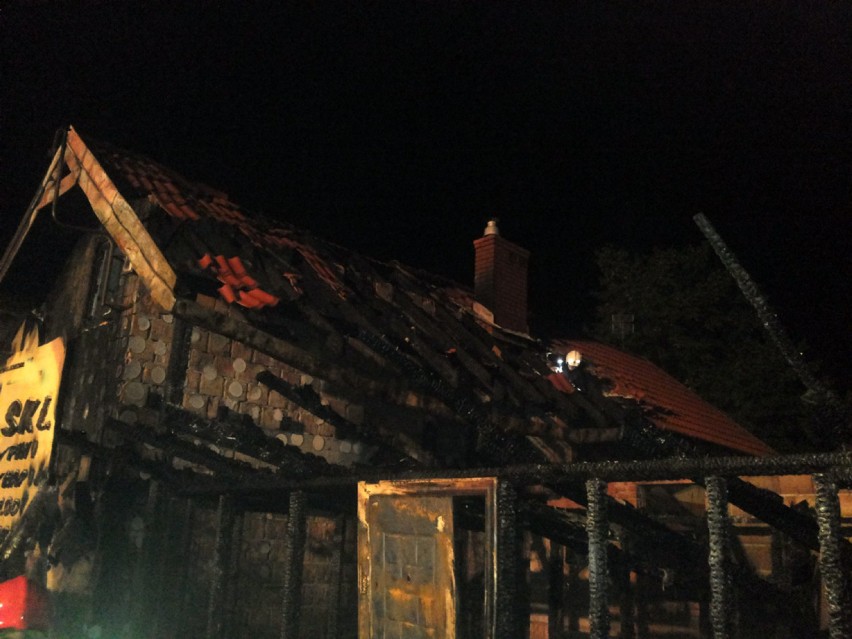 Pożar w Jaworznie. Palił się budynek przy św. Wojciecha