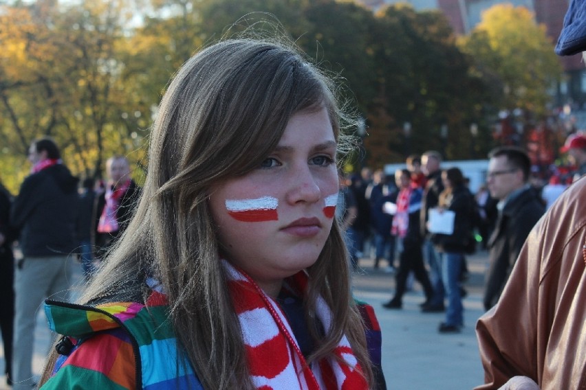 Mecz Polska - Anglia na Stadionie Narodowym: zdjęcia kibiców