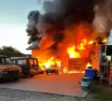 Tragiczny pożar w Tczewskich Łąkach. Dwie osoby nie żyją