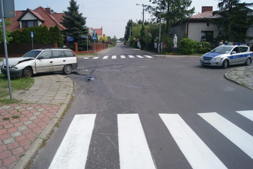 Wypadek na skrzyżowaniu ulic Braci Niemojowskich i Miłej w...