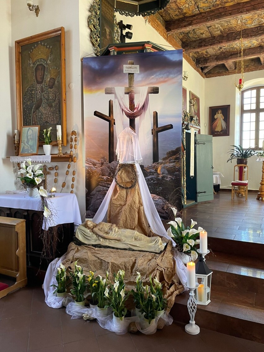 Groby Pańskie w kościele Korony w Lęborku i p.w. Józefa Oblubieńca w Charbrowie