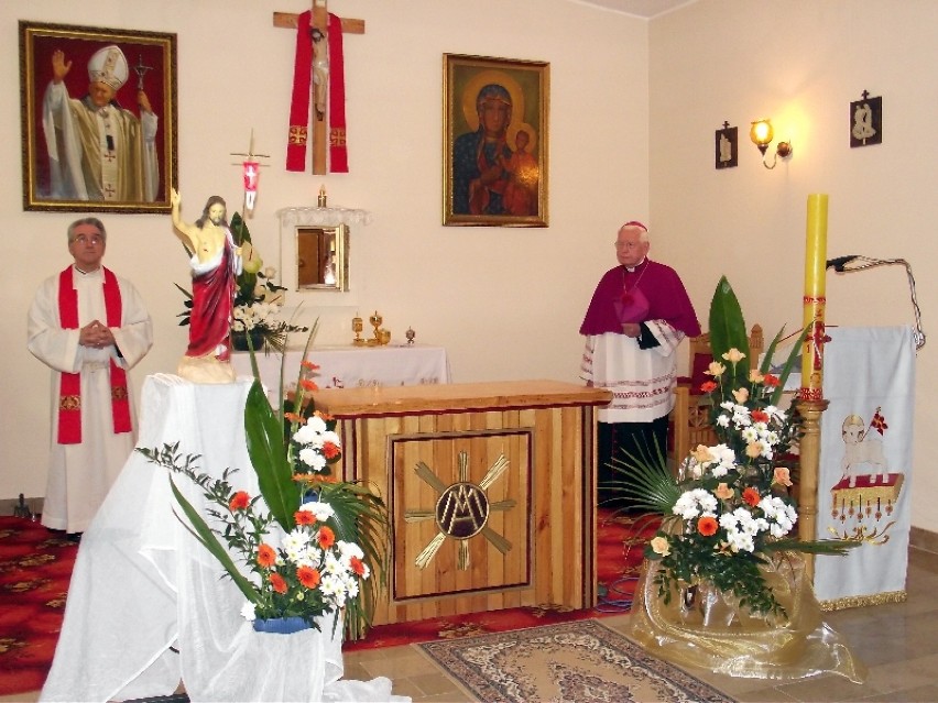 Kaplica w RCZ Lubin ma swojego patrona - św. Jana Pawła II