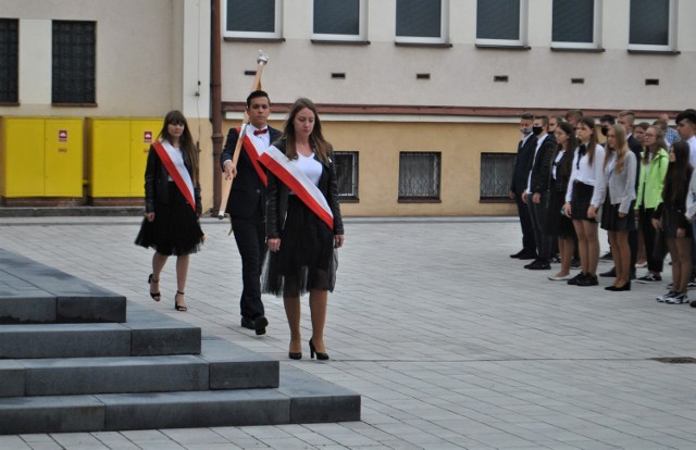 Uroczyste rozpoczęcie roku szkolnego w Zespole Szkół Zawodowych w Wolsztynie odbyło się tylko dla pierwszoklasistów.