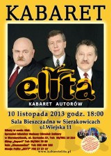Kabaret Elita 10 listopada wystąpi w Sierakowicach