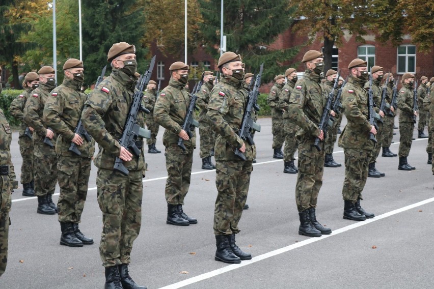 Przysięga WOT w Lesznie 17.10.2020