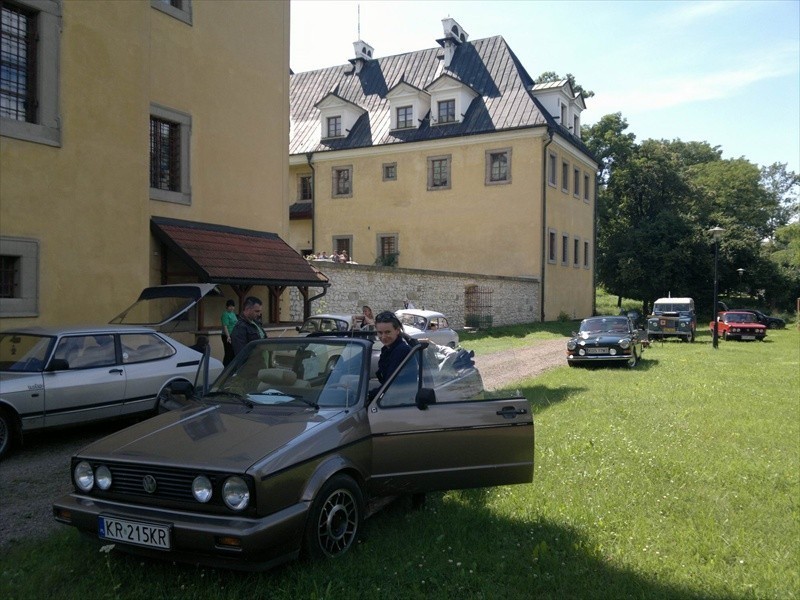 Zamek w Spytkowicach zachwycił przybyłych uczestników