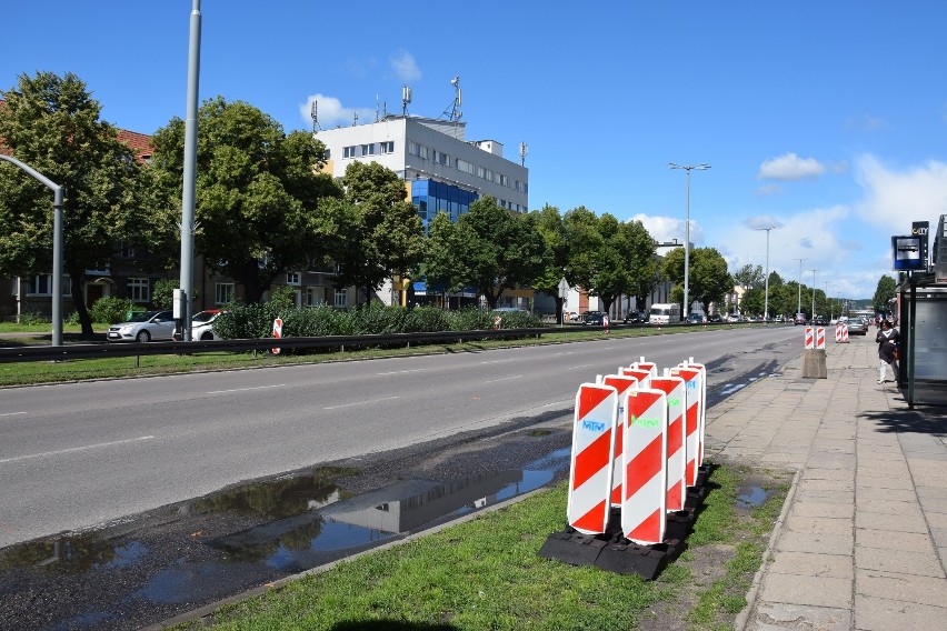 Remont fragmentu al. Grunwaldzkiej w Gdańsku