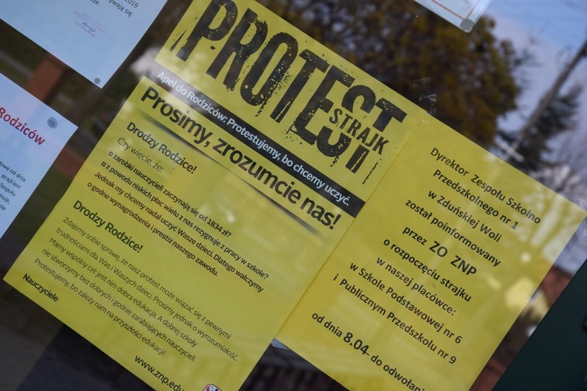 Strajk nauczycieli w Zduńskiej Woli. Dzień szesnasty [raport] 