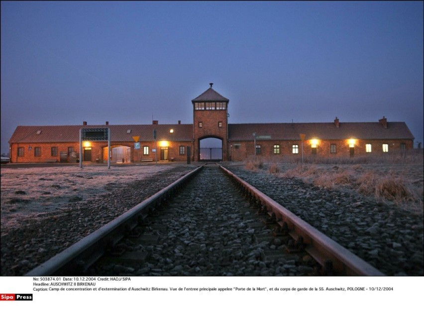 Tory prowadzące do obozy śmierci Birkenau