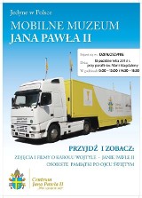 Mobilne muzeum Jana Pawła II w Działoszynie