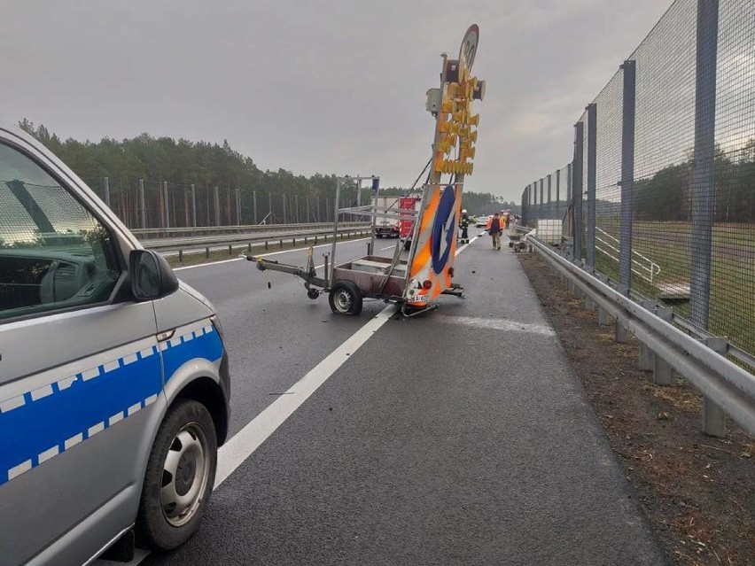 Do wypadku doszło około godz. 11.10 na trasie S3 na...